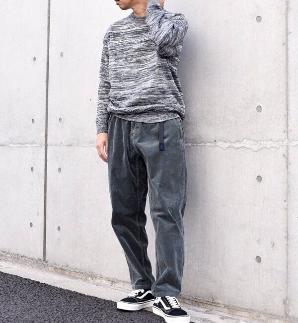 SHIPS any「SHIPS any: 〈手洗い可能〉 メランジ コットン ミックス クルーネック ニット◇」|ニット・セーター|