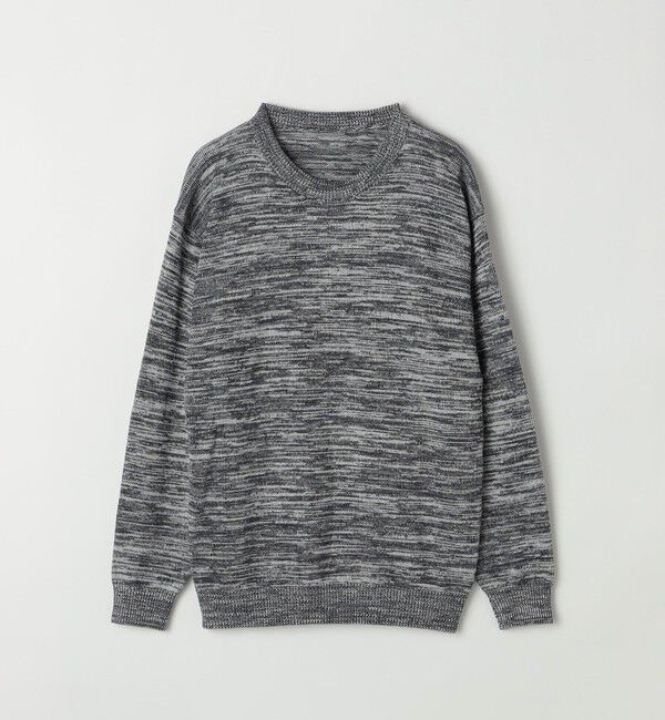 SHIPS any「SHIPS any: 〈手洗い可能〉 メランジ コットン ミックス クルーネック ニット◇」|ニット・セーター|