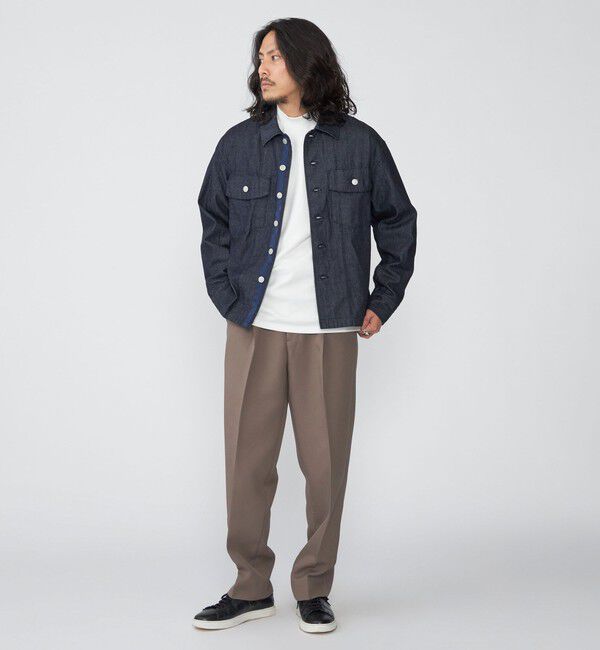 SHIPS「SHIPS: ミリタリー カバー シャツ ジャケット」|ミリタリージャケット|