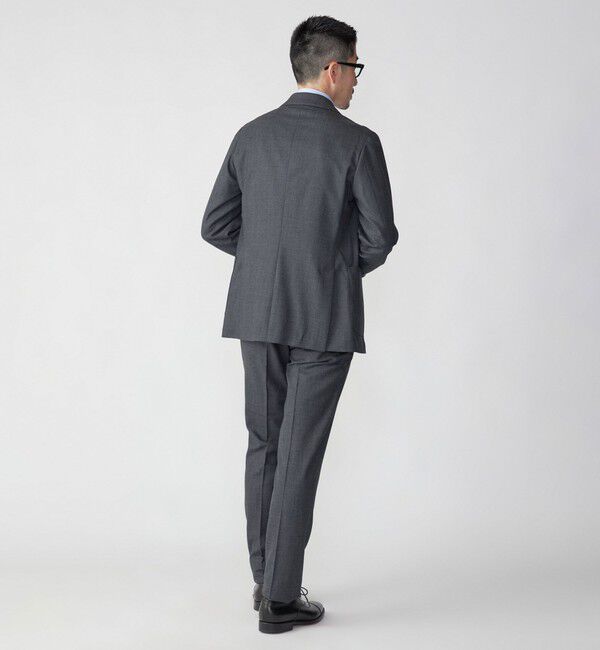 SHIPS「SHIPS:〈セットアップ対応/手洗い可能〉 バーズアイ パンツ」|スラックス|