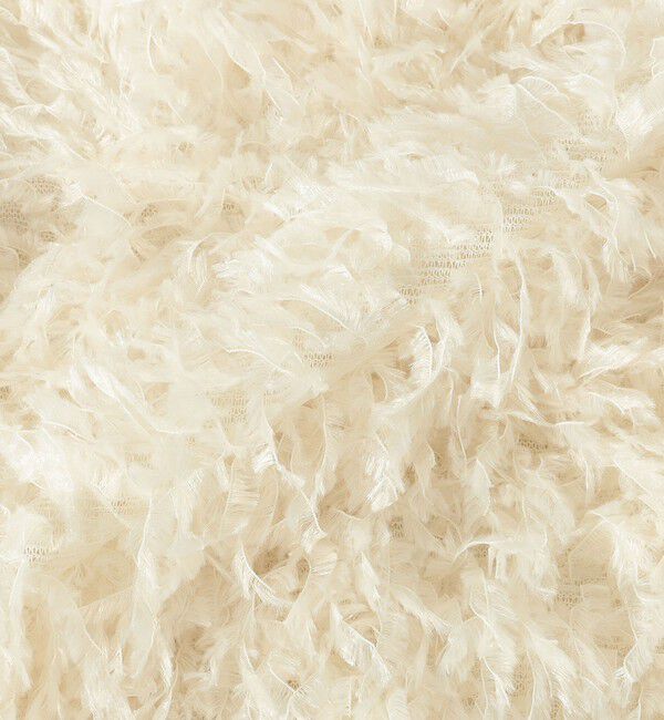 SHIPS for women「〈手洗い可能〉フェザー ヤーン ショート ジレ 24SS ◇」|ベスト・ジレ|