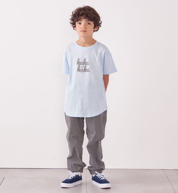 SHIPS any「【SHIPS any別注】MONMIMI: グラフィック プリント 半袖 Tシャツ<KIDS>」|Tシャツ・カットソー|
