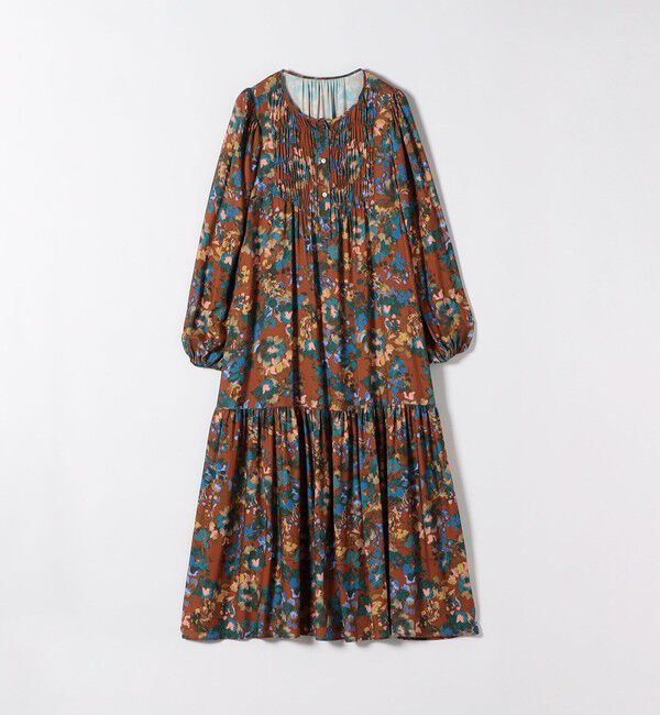 SHIPS any「SHIPS any: 〈手洗い可能〉TROUILLET フラワー プリント ワンピース」|ワンピース|