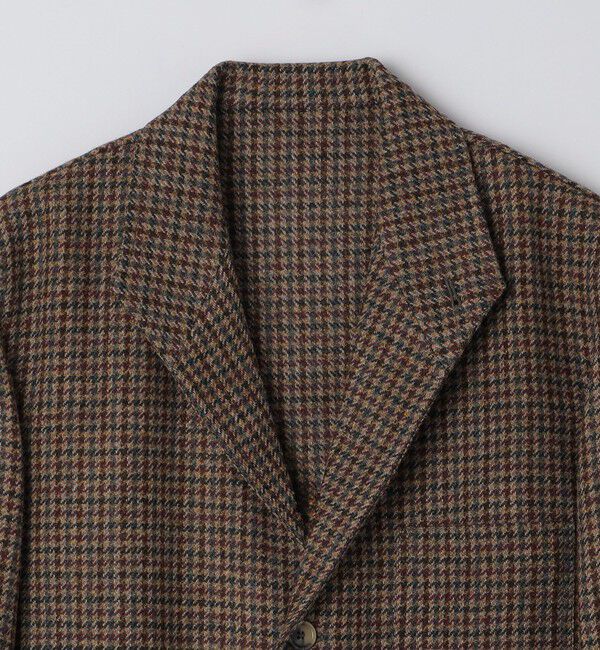 SHIPS「Justo Gimeno: TEBA CLASSIC CHECK」|テーラードジャケット|