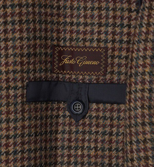 SHIPS「Justo Gimeno: TEBA CLASSIC CHECK」|テーラードジャケット|
