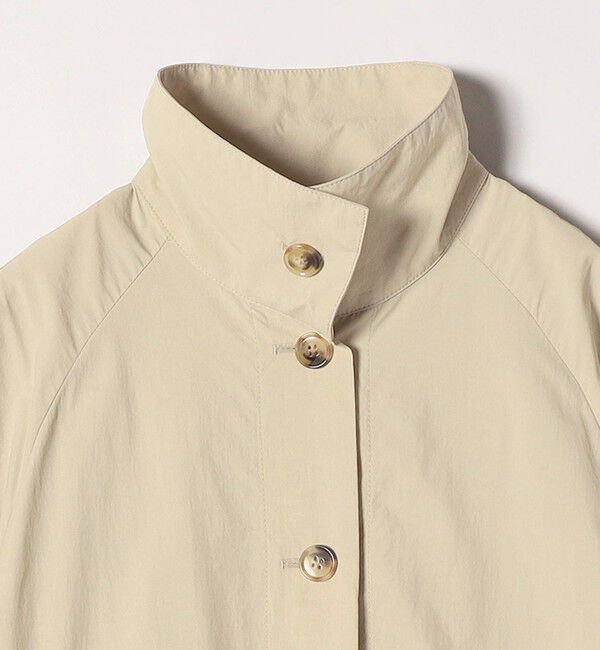 SHIPS any「SHIPS any:〈洗濯機可能〉スタンドカラー ドロスト ギャザー ロング コート」|その他|