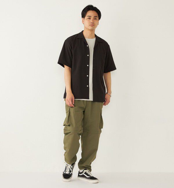 SHIPS Colors 「SHIPS Colors:〈接触冷感・吸水速乾・洗濯機可能〉ライト サッカー シャツ◇」|シャツ・ブラウス|