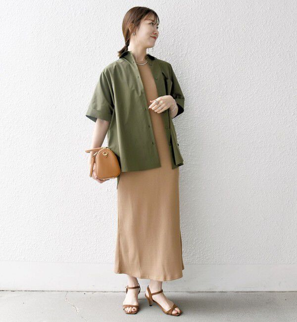 SHIPS any「SHIPS any:〈洗濯機可能〉タイプライター スリット ポケット ビッグ シャツ」|シャツ・ブラウス|