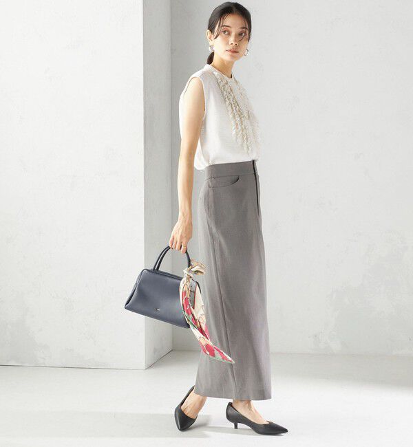 SHIPS for women「〈洗濯機可能〉マルチ ファンクション ロング タイト スカート」|スカート|