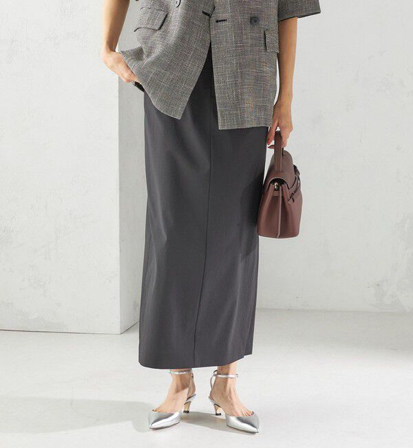 SHIPS for women「〈洗濯機可能〉マルチ ファンクション ロング タイト スカート」|スカート|