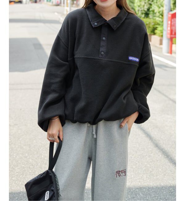 OUTDOOR PRODUCTS Usual Things「追加 フリーススナップブルゾン ユニセックス着用可」|その他|