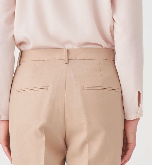 TOMORROWLAND collection「ウールストレッチオックス シガレットパンツ」|スラックス|