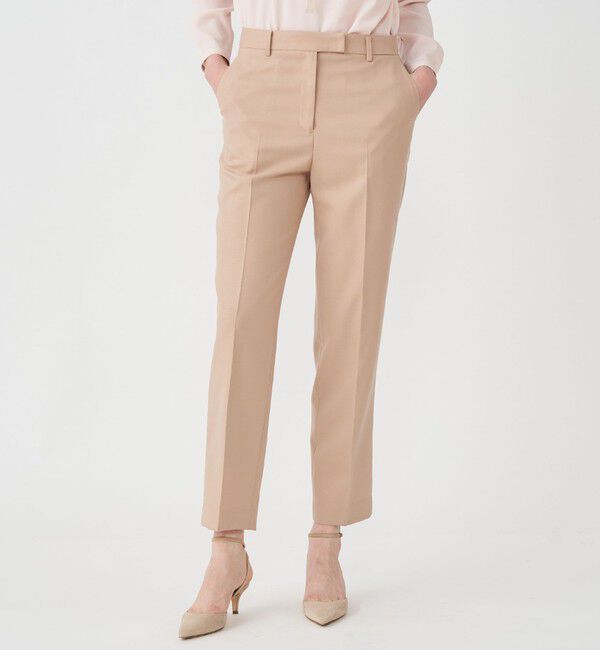 TOMORROWLAND collection「ウールストレッチオックス シガレットパンツ」|スラックス|