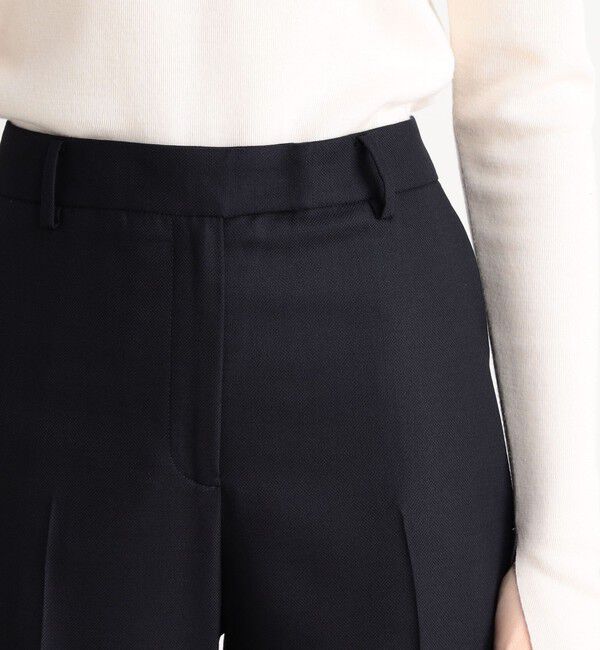 TOMORROWLAND collection「ウールストレッチオックス シガレットパンツ」|スラックス|