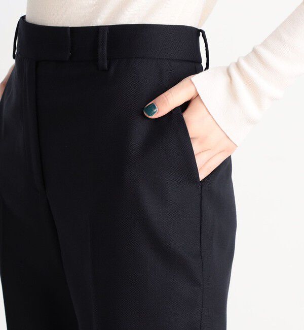 TOMORROWLAND collection「ウールストレッチオックス シガレットパンツ」|スラックス|