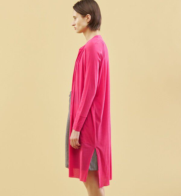 GALERIE VIE「ガーゼフライスジャージー ロングカーディガン」|カーディガン|