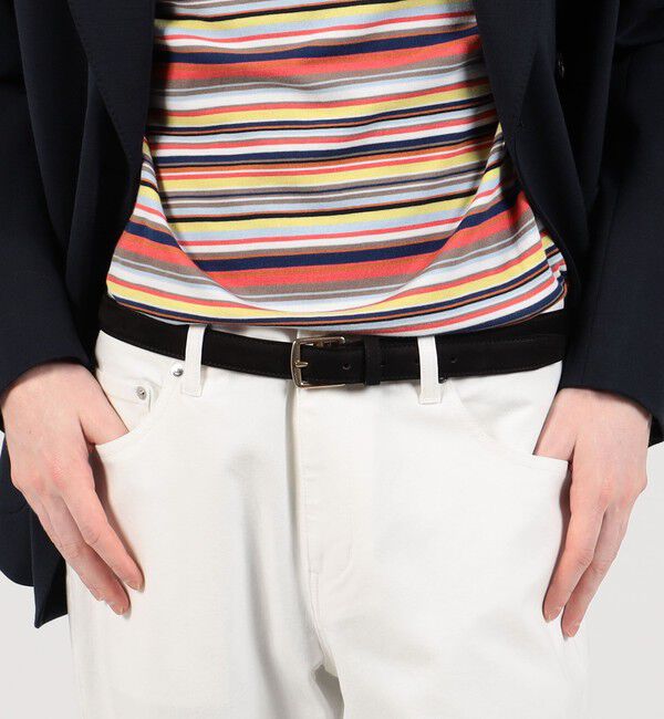 TOMORROWLAND GOODS「Maison Boinet ヌバック ベルト」|ベルト|