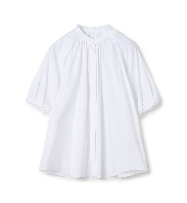 TOMORROWLAND collection「ストレッチブロード パフスリーブブラウス」|シャツ・ブラウス|11 ホワイト