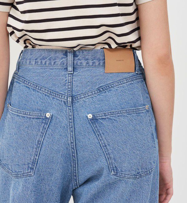 GALERIE VIE「ハイツイストデニム ストレートパンツ」|デニム|