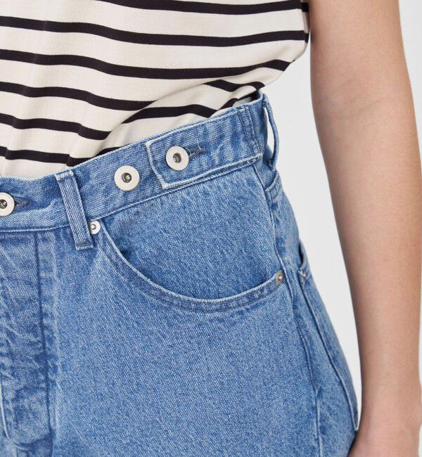 GALERIE VIE「ハイツイストデニム ストレートパンツ」|デニム|