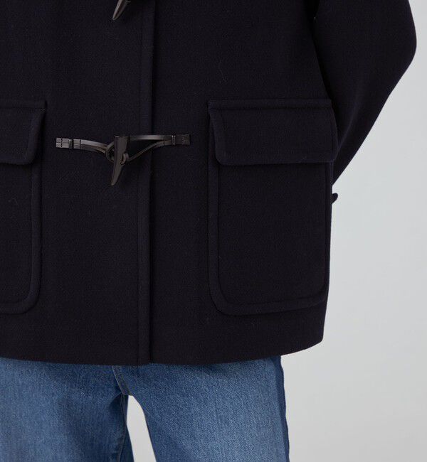 MACPHEE「ウールナイロンメルトン ダッフルショートコート」|ダッフルコート|