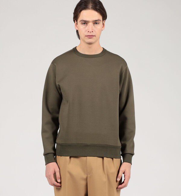 TOMORROWLAND MENS「スビンコットン ダンボール クルーネックスウェット」|スウェット・ジャージ|