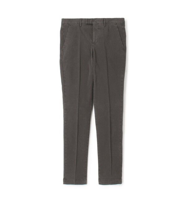 TOMORROWLAND BUYING WEAR「PT TRINO MASTER F.F コットンポリウレタン ノープリーツパンツ」|チノ|49 ダークブラウン