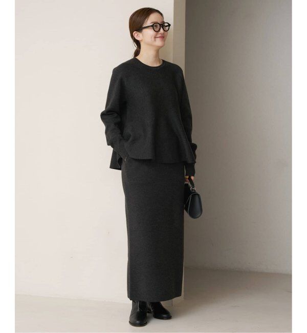 IENA「スーパーファインスムースニットスカート」|スカート|