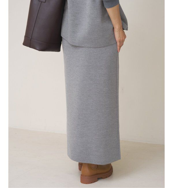 IENA「スーパーファインスムースニットスカート」|スカート|