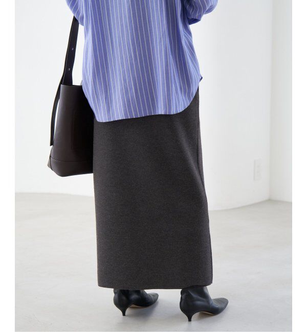 IENA「スーパーファインスムースニットスカート」|スカート|