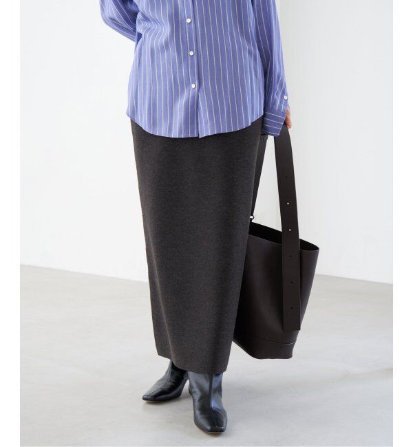 IENA「スーパーファインスムースニットスカート」|スカート|
