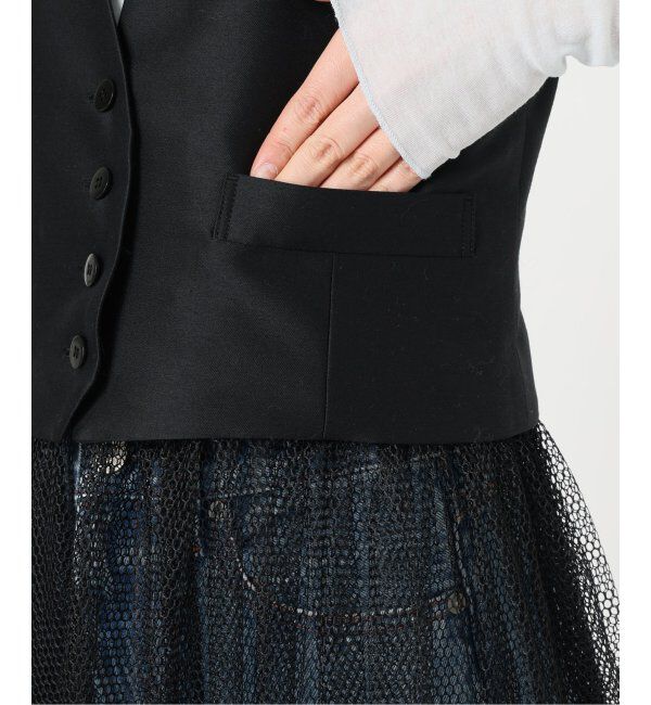 VERMEIL par iena「クチュールベスト」|ワンピース|