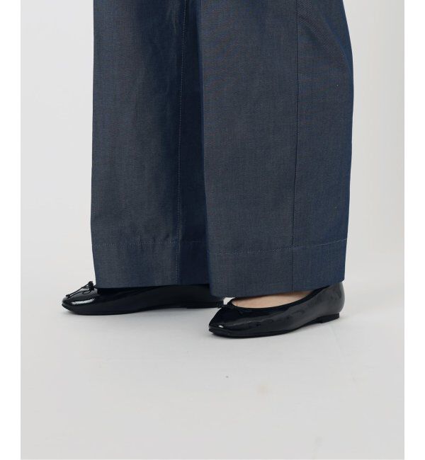 IENA「《WEB限定/追加》デニムスラックス」|デニム|