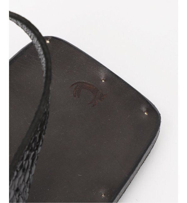 EDIFICE「【JUTTA NEUMANN / ユッタ ニューマン】別注 SAM w BS エンボスクロコ」|サンダル|