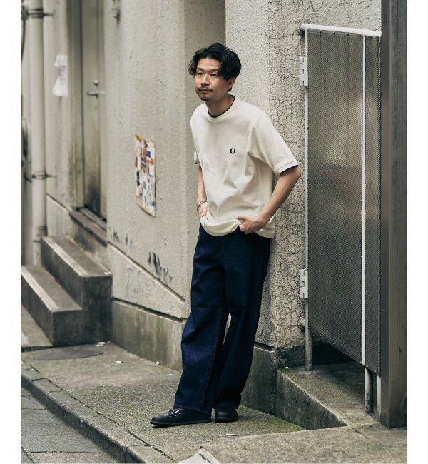 417 EDIFICE「FRED PERRY 417別注  Textured Single Tipped Tシャツ」|Tシャツ・カットソー|