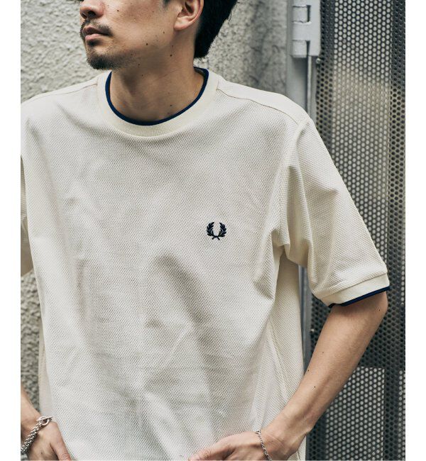 417 EDIFICE「FRED PERRY 417別注  Textured Single Tipped Tシャツ」|Tシャツ・カットソー|