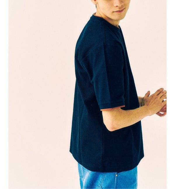 417 EDIFICE「FRED PERRY 417別注  Textured Single Tipped Tシャツ」|Tシャツ・カットソー|