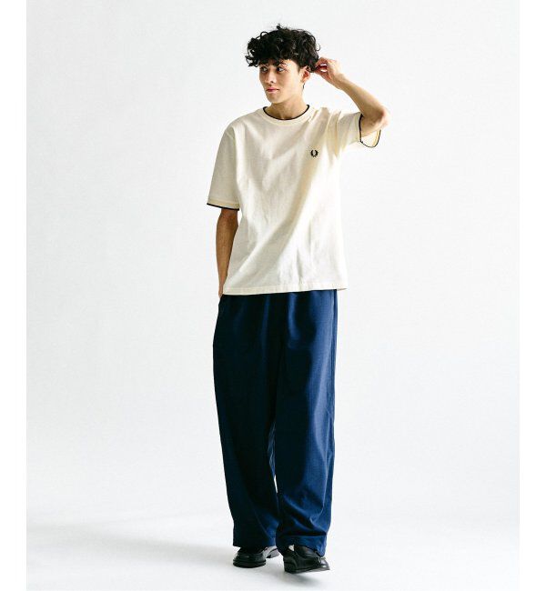 417 EDIFICE「FRED PERRY 417別注  Textured Single Tipped Tシャツ」|Tシャツ・カットソー|