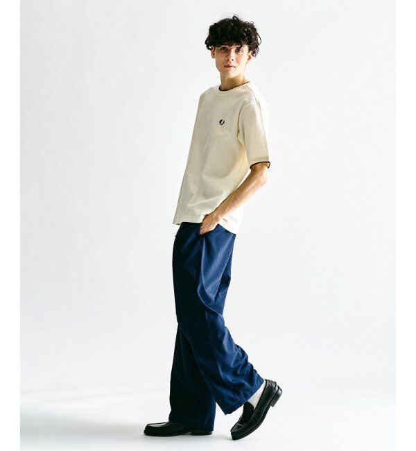 417 EDIFICE「FRED PERRY 417別注  Textured Single Tipped Tシャツ」|Tシャツ・カットソー|