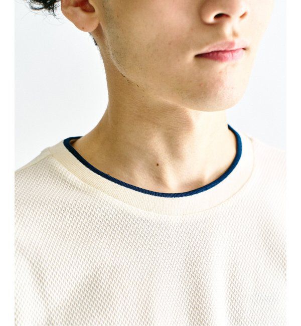 417 EDIFICE「FRED PERRY 417別注  Textured Single Tipped Tシャツ」|Tシャツ・カットソー|