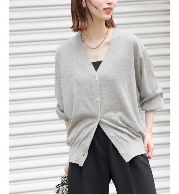 JOURNAL STANDARD relume「サマーニットVネックカーディガン」|カーディガン|グレーB