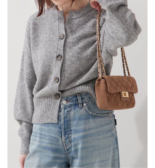 journal standard L'essage「《追加》TWINKLE スキッパーカーディガン」|カーディガン|グレーA