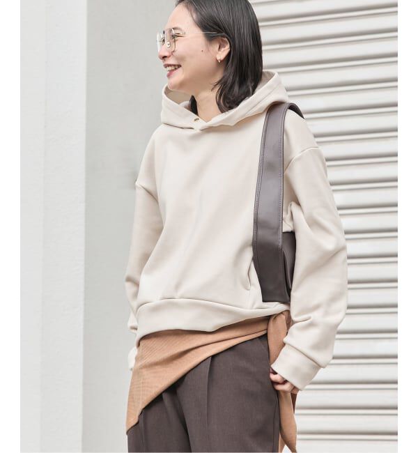 JOURNAL STANDARD「BOMBER HEAT HOODIE」|パーカー|ナチュラル