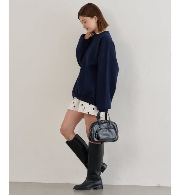 U by SPICK&SPAN「ドットプリントグログランミニスカート」|スカート|