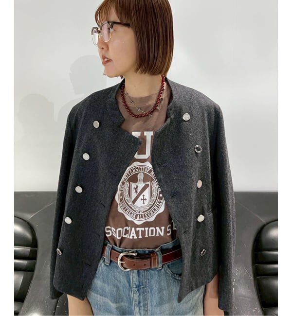 FRAMeWORK「COUTURE D`ADAM/クチュールドアダム 別注ヘリンボーンクラシックツイードジャケット」|その他|