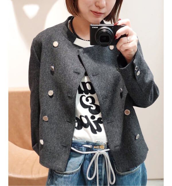 FRAMeWORK「COUTURE D`ADAM/クチュールドアダム 別注ヘリンボーンクラシックツイードジャケット」|その他|