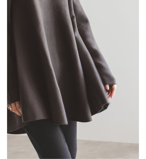 NOBLE「《追加》テントライン フレアニット」|ニット・セーター|