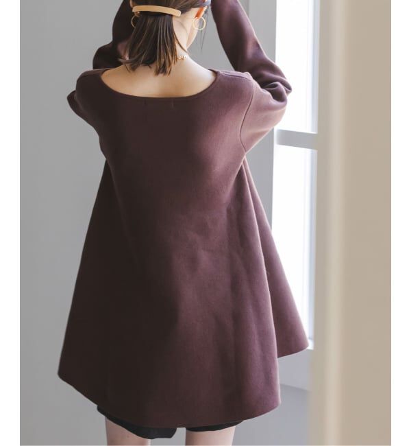 NOBLE「《追加》テントライン フレアニット」|ニット・セーター|