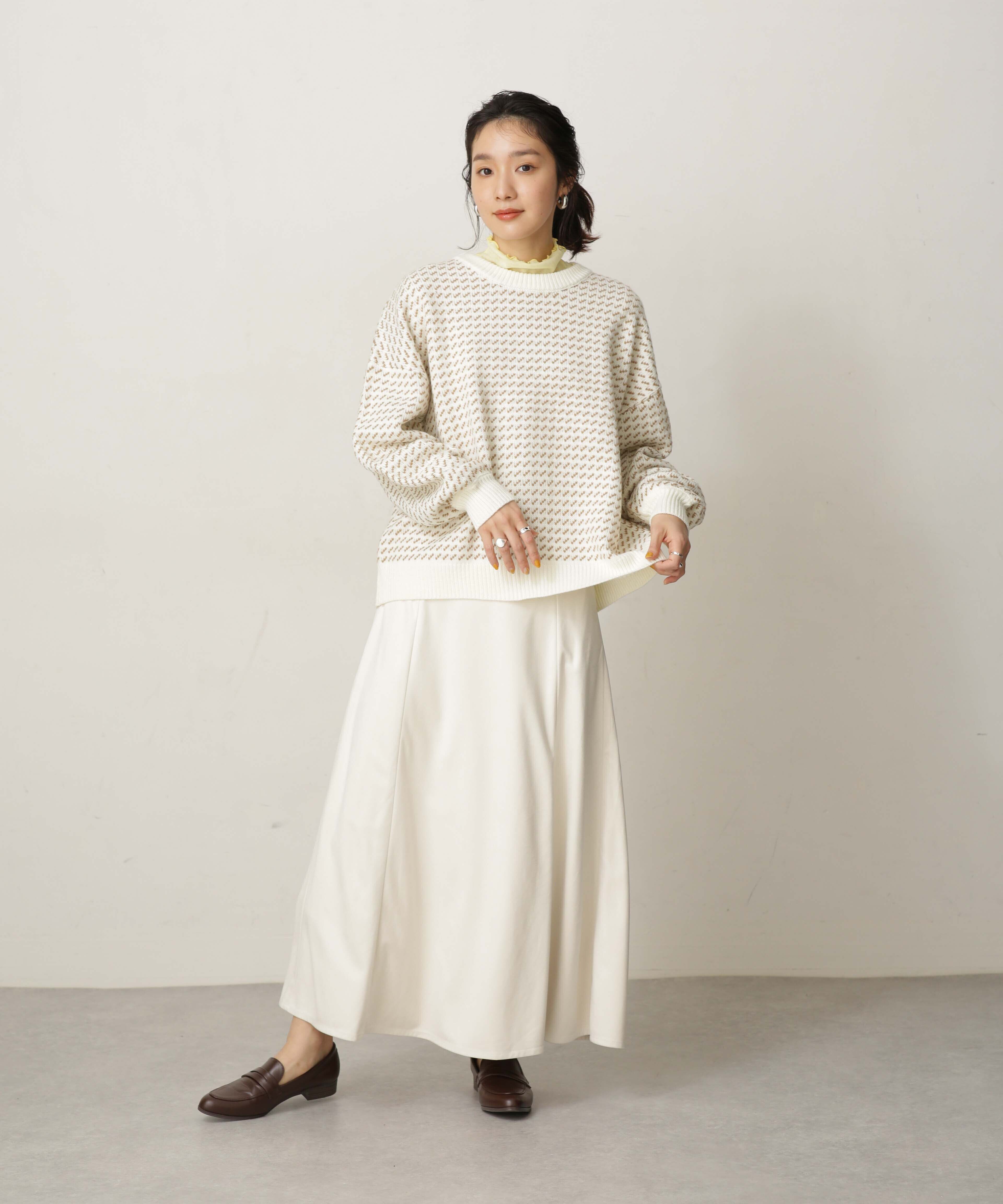 nano･universe「LB.04/フェイクスエードスカート」|スカート|