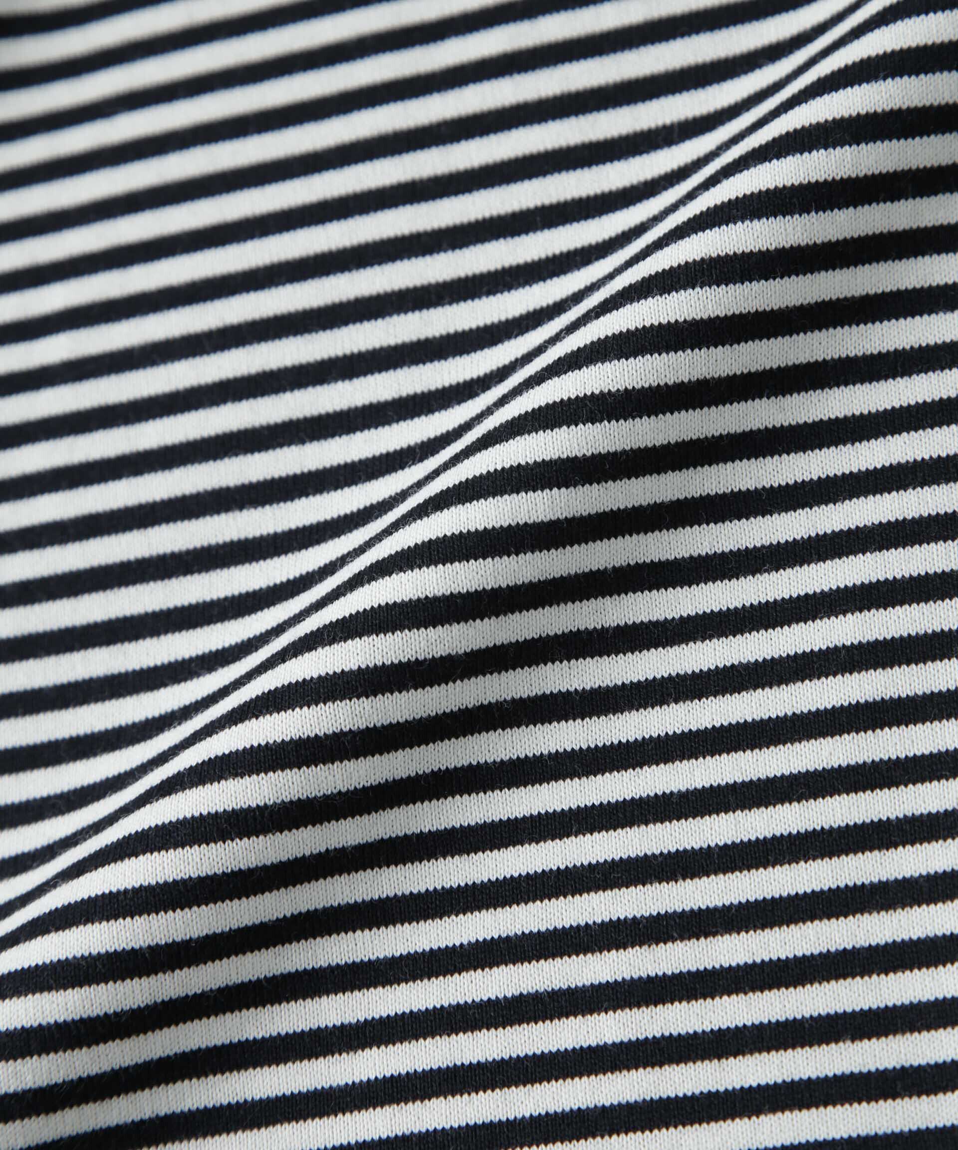 nano･universe「Anti Soaked(R)  汗染み防止 ボーダークルーネックTシャツ」|Tシャツ・カットソー|